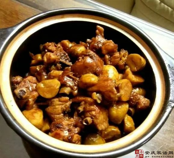 公鸡头烧板栗