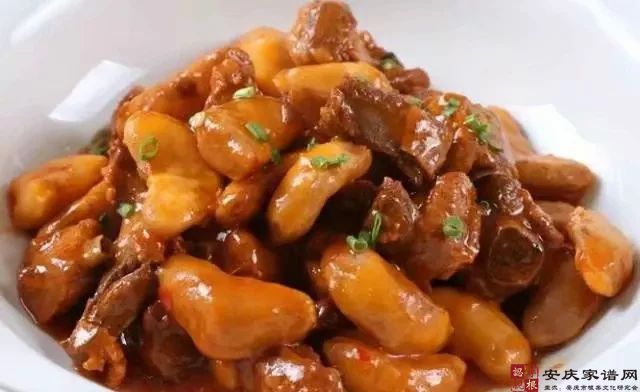 菱角米烧肉